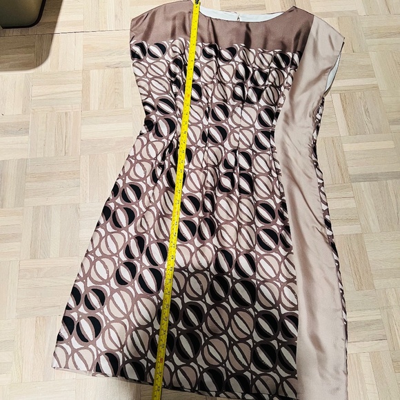 Piazza Sempione - Made in Italy, 100% Silk Dress, Italian Size 42, Good Cond! - Picture 7 of 9